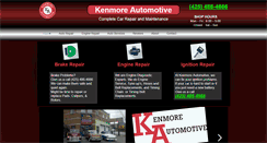 Desktop Screenshot of kenmoreauto.com